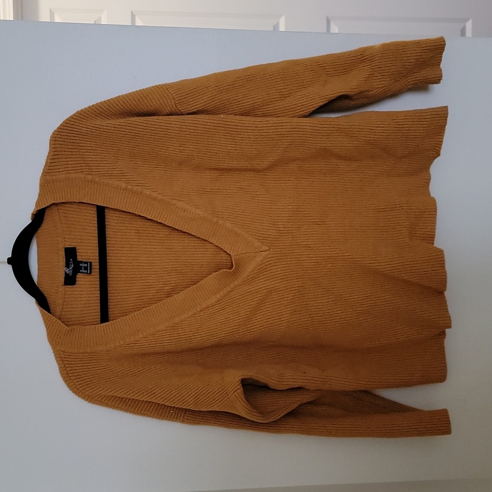Plus size Forever21 Mustard Sweater